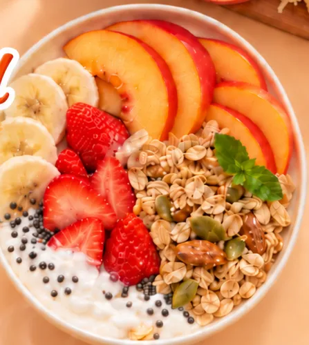 Sea Moss Gel granola trái cây