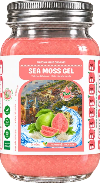 Sea Moss Gel vị ổi hồng